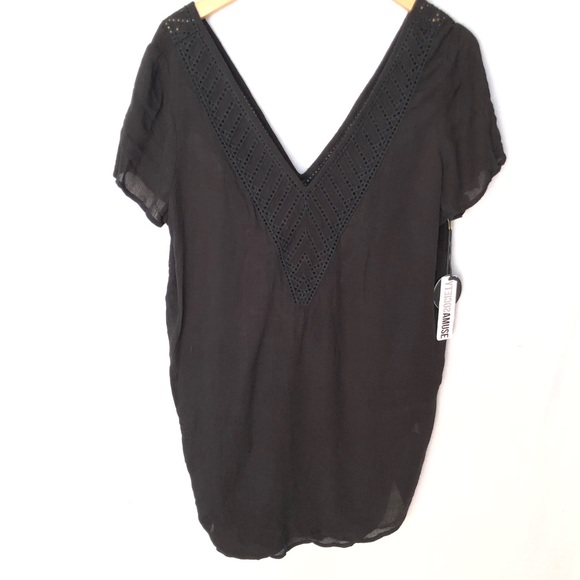 NWT Amuse Society Avery Shift Dress Back XS - Picture 2 of 8